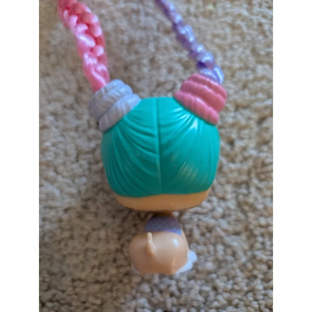 VIP Pets Mini Fans Collectible Figures Lot Synthetic Hair Toys
